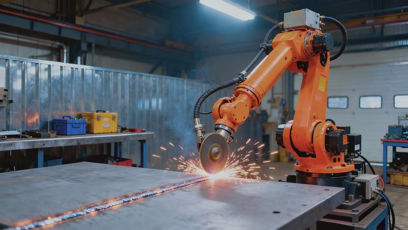 浙江新控焊缝打磨机器人应用解析：创新技术与行业实践